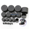 High Temp resistant 3mm~110mm Round Silicone Rubber End Caps For Pipe Tube Blanking Cover