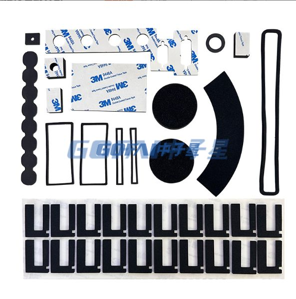 Adhesive Rubber Pad Sticky Silicone Washer Rubber Gasket