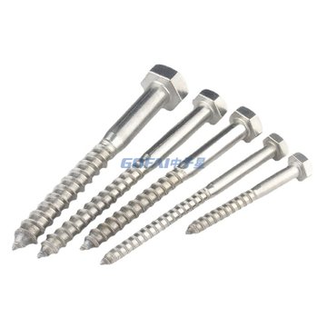 304 stainless steel outer hexagon Self-tapping screw outer hexagon self tapping wood screw bolt half tooth screw M6M8M10