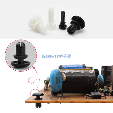 Press Plastic Expansion Rivet Nylon Snap Rivet for Cars / PCB Board Nylon Fastening Fastener