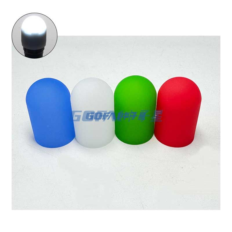 Outdoor Camp Flashlight Silicone Lampshade Cap Lamp Cover