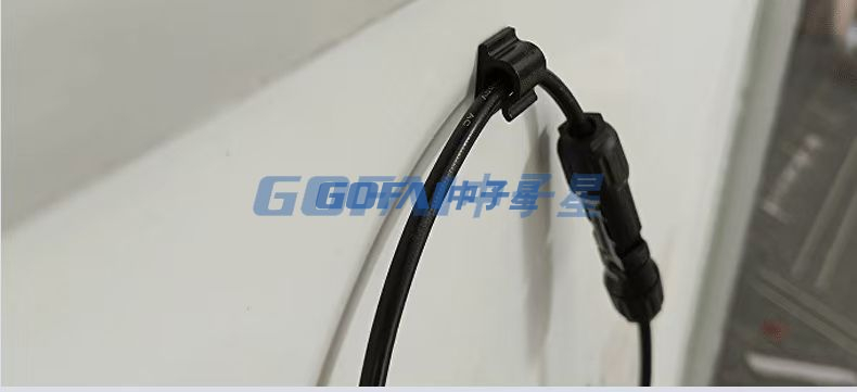 Solar PV Panel Plastic adhesive Fixing wire clamp
