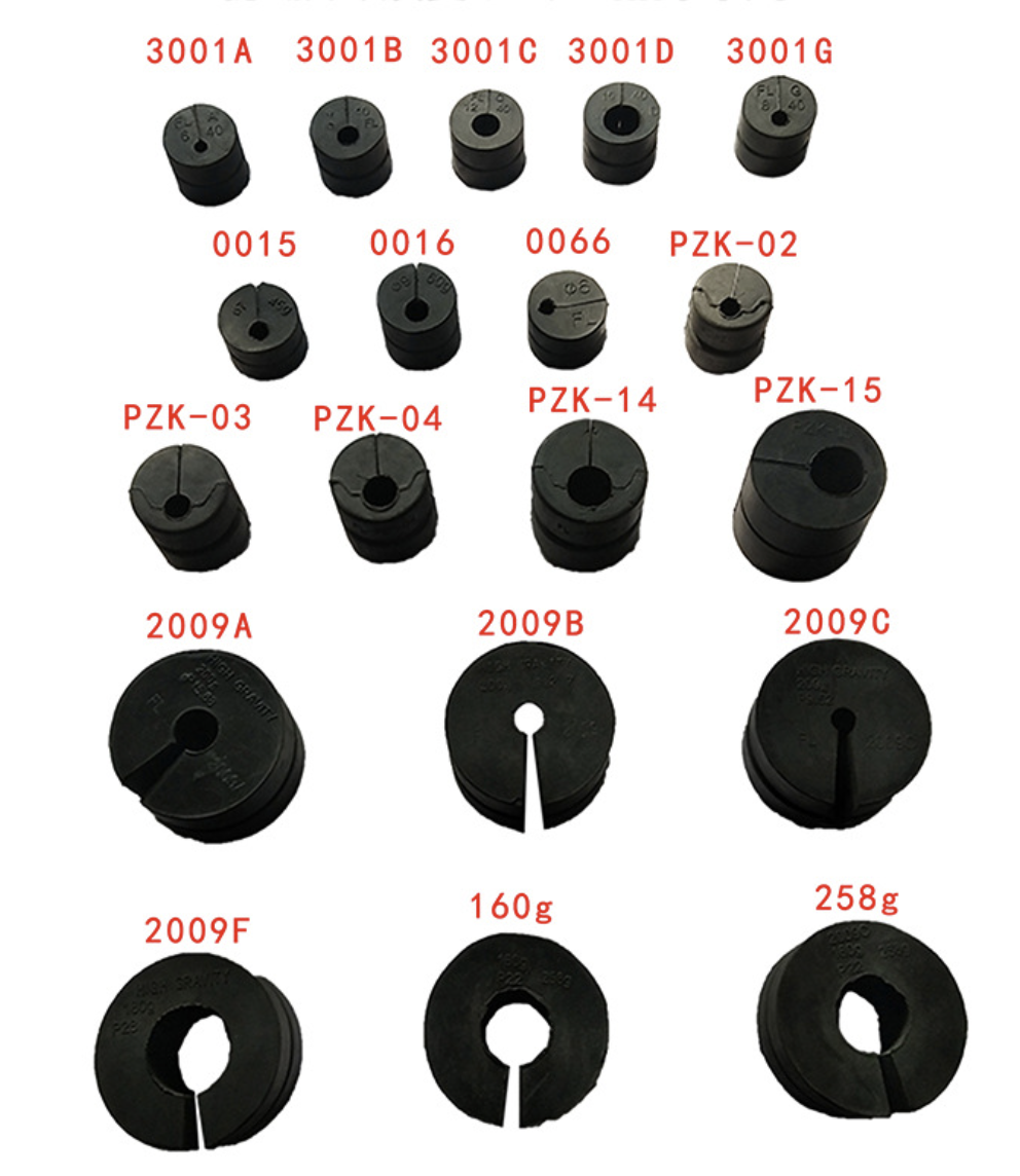 Air conditioner compressor Copper Pipe Fixed Rubber Damping Block