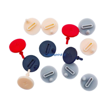 Waterproof Silicone USB Type C Round Dust Plug Cover 