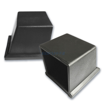 50*70mm Fitness Equipment Accessories PVC Anti-slip Square Foot End Cap