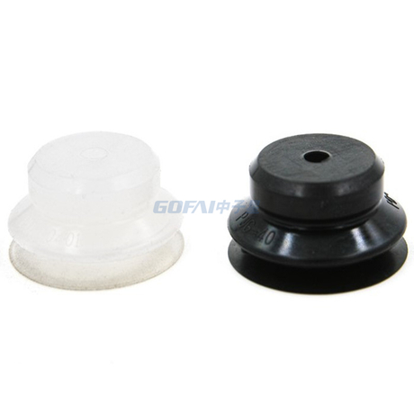 Mini Transparent Silicone Vacuum Double Sided Suction Cup for Glass