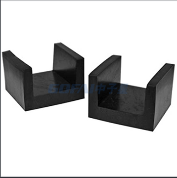 Rubber Joist sound isolation clip for wood construction