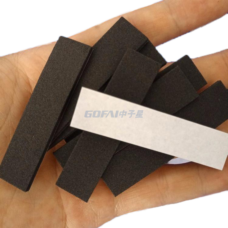 Customized Rectangle Self Adhesive Rubber Feet with Rounded Corners 