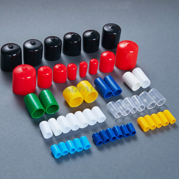 High Temp Silicone Rubber Thread Screw Protective End Cap for Powder Coating Custom Painting Anodizing