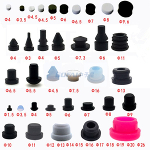 Rubber Sealed Plug Pipe Protective Plug T Type Stopper Water Seal Gasket Pipe Fiting