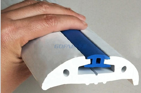 Boat PVC Sealing Strip Marine Rubber Fender Bumper 