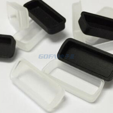 dust protective cover with DP connertor dust protection and black holes plugs dp plugs