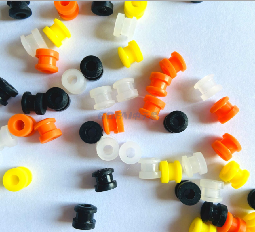 Rubber Grommet Cable Bushing Alumina Ceramic Wire Insulation Beads