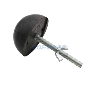 Rubber Ball Former Recess for Lifting Pin Anchor