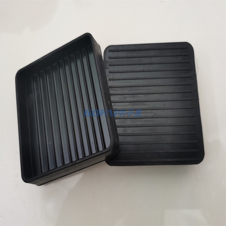 Square Rubber Table And Chair Foot Pads, Anti Slip And Wear-resistant Table Pads, Furniture Feet, Circular Sofa Foot Covers, Furniture Rubber Sleeves Wholesale