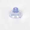 Mushroom Head Suction Cup with Double Brackets for Glass Table Wall / Decorative Accessories 40mm Clear PVC Double Neck Strong Sucker