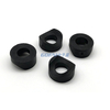Round Pipe Arch Duckbill Gasket Plastic Furniture Steel Pipe Connector M6 Hole Wheelchair Walker Accessory