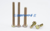 304 Stainless Steel Blue White Zinc Black Outer Hexagonal Screw / Steel Structural Screw / Hexagonal Bolt Fastener