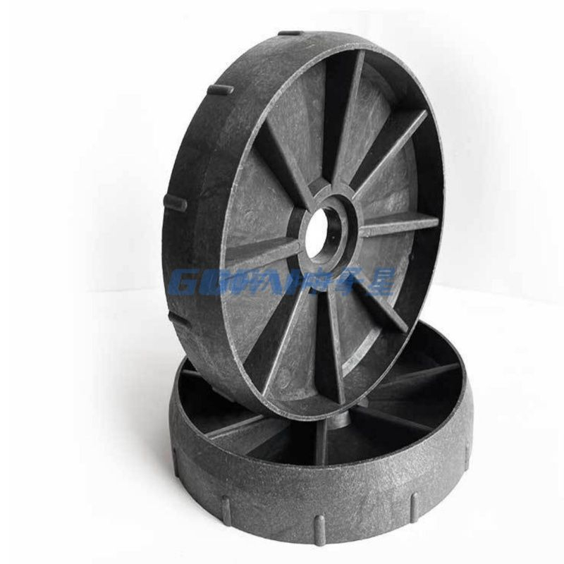 Manufacturer Wholesale Supply 3 Inches Round Paper Tube Plug White Plastic Reinforcement Plastic Plug Head Rubber Core Tube Plug