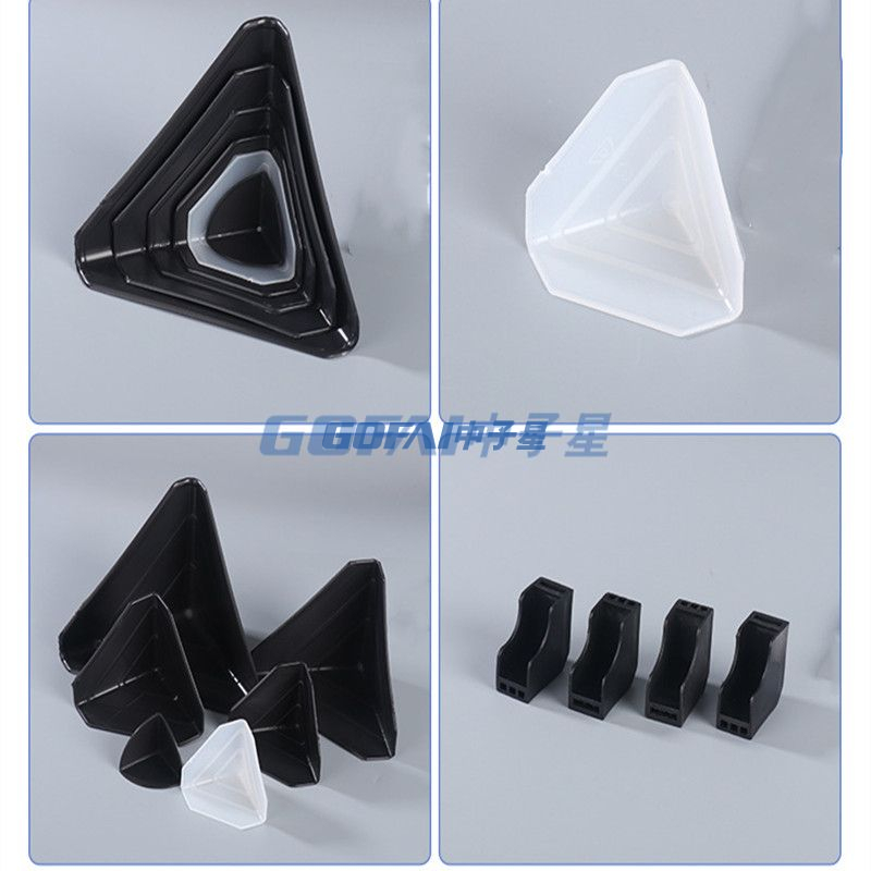 Carton Outer Box Corner Protection Packaging Express Delivery Anti-collision Angle Three Sided Box Plastic Corner Protection