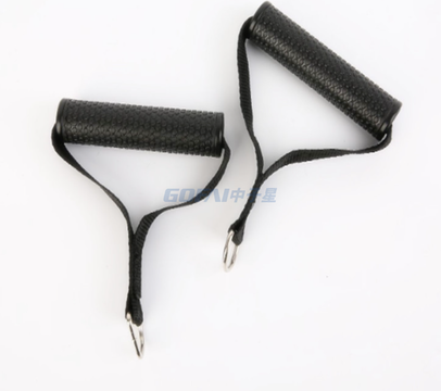 Gym Resistance Band Handle Grip With D Ring
