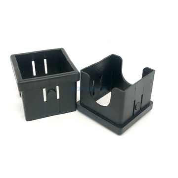 Fitness Equipment Accessories 50 To 38 Square Tube PE Sliding Sleeve For Seat And Handle Bar Post