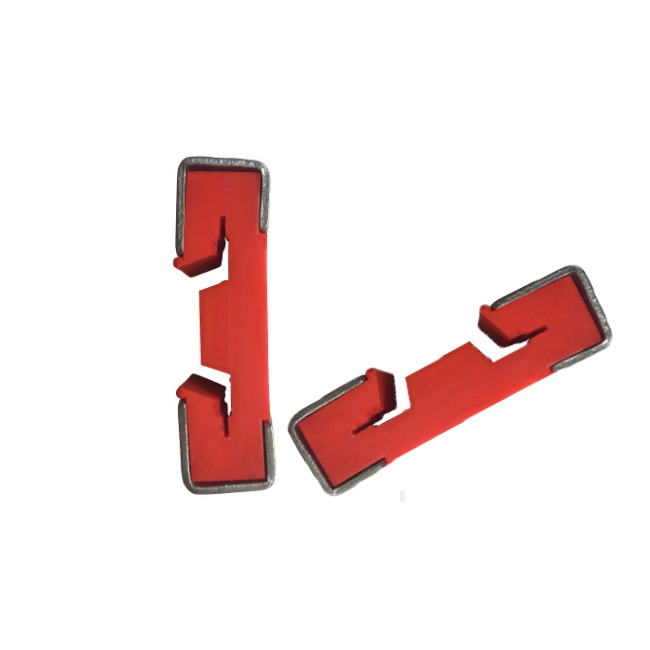 Ceiling wall elastic silicone sound insulation damping clip/Resilient sound isolation clip for ceiling grid and wall stud