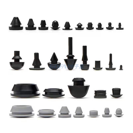 Heat-resistant Customized Color Rubber Stoppers 