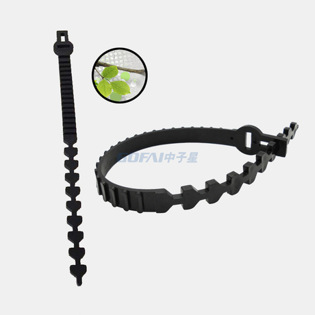 Flexible Rubber Locking Strap Adjustable Tree Plant Ties