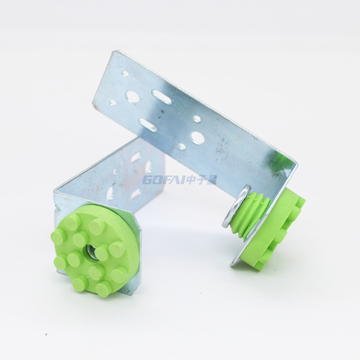 RSIC DC04 High Quality L Shape Resilient Sound Isolation Clips for Ceilings System