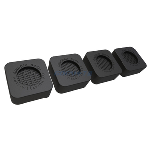 Black Washing Machine Anti-Vibration Rubber Feet Pads