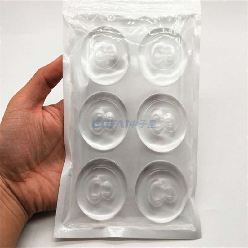 22*5mm Silica Gel Anti-collision Particles for Clothes Cabinet Door Mute Stickers Silencer Transparent Rubber Particles Non-slip Rubber Particles Anti-collision Pad