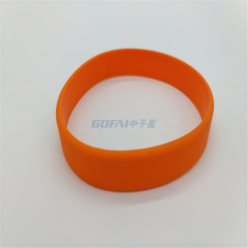 Colorful Wide Silicone Rubber Band Cup Sleeve Silicone Protective Sleeve Rubber Wristband Bracelet Anti Vibration Washers