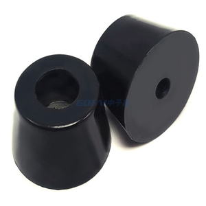 Machine Bottom Anti-slip Rubber Foot, High Quality Safety Rubber Foot Pad with Screw Hole