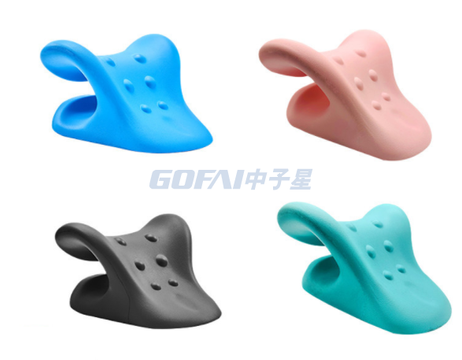 Cervical Traction Device Neck Spine Relaxer Massage Pillow