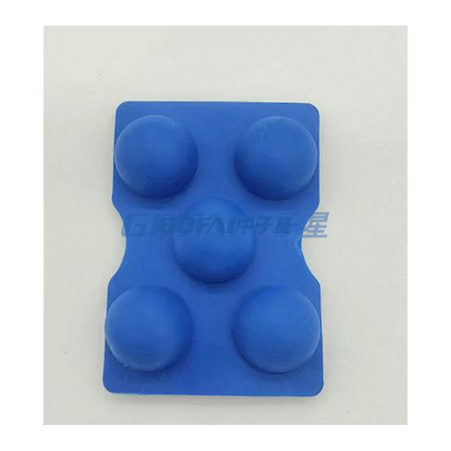 Sports Wooden Floor Shock Absorbing Multi-Tipped Rubber Pads 