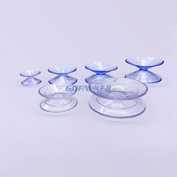 Clear PVC Double Sided Suction Cups 20 25 30 35 40 45mm