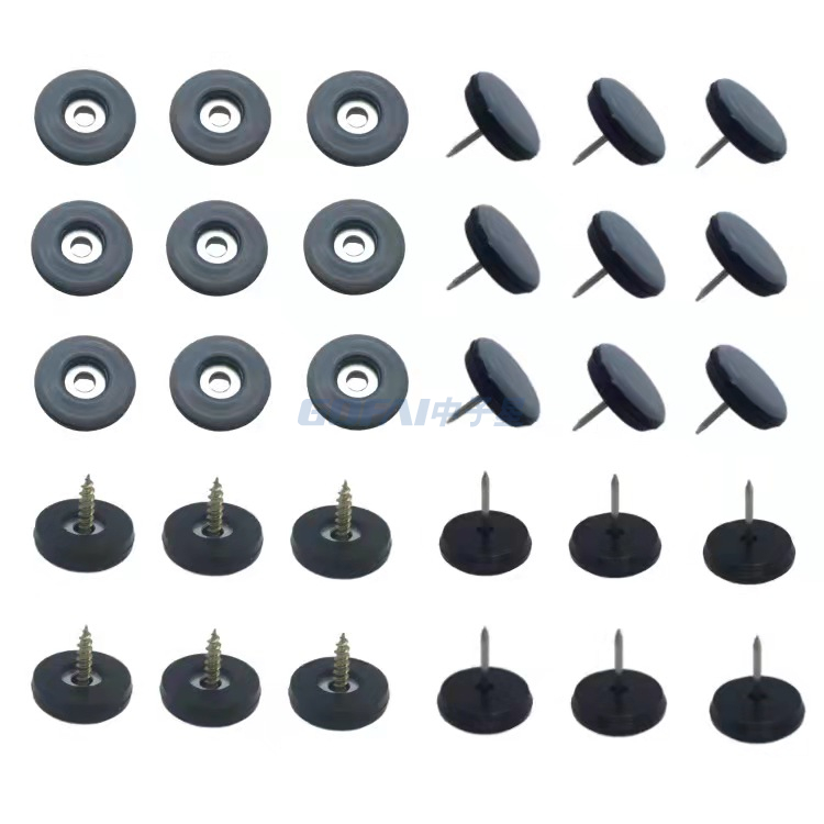 Heavy Furniture Teflon Glides Chair Sliders with Nail 
