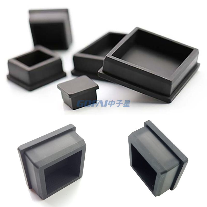 9.6-50.6mm High Temperature Resistant Rubber End Cap Silicone Plug for Hole Pipe Tube
