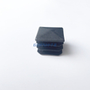 20mm 25mm 30mm 40mm Square Furniture Tower Type PE Insert Diamond Head Plastic Pipe End Cap for Chair Desk Leg Steel Tube