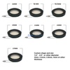 Silicone Stainless Steel Water Filter Hose Washer for 1/2 3/4 Inch Plumbing Faucet 5/8" Washing Machine Inlet Line Connection
