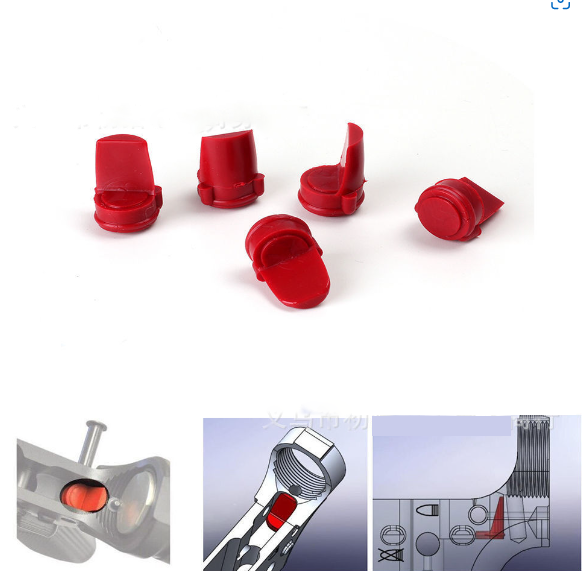 Rubber Accu Wedge Lower Receiver Buffer