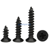 Stainless Carbon Steel Black color-plated zinc Cross Countersunk Head Pointed Tail Tapping Screw Chipboard Screw Furniture Screw