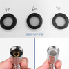 Silicone Stainless Steel Water Filter Hose Washer for 1/2 3/4 Inch Plumbing Faucet 5/8" Washing Machine Inlet Line Connection