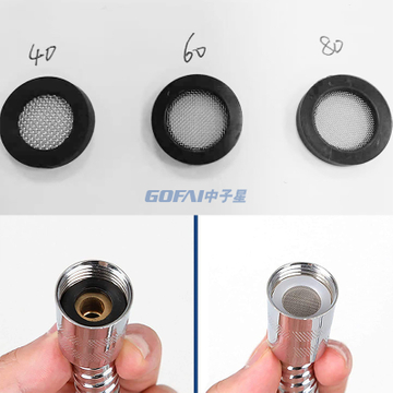 1/2" 3/4" Silicone Stainless Steel Filter Hose Washer for Washing Machine Shower Head Garden Hose