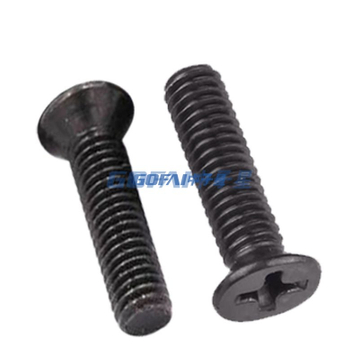 304 Stainless Steel Countersunk Head Cross Shaped Screw /Furniture Handle Screw/Black White Plastic Screw