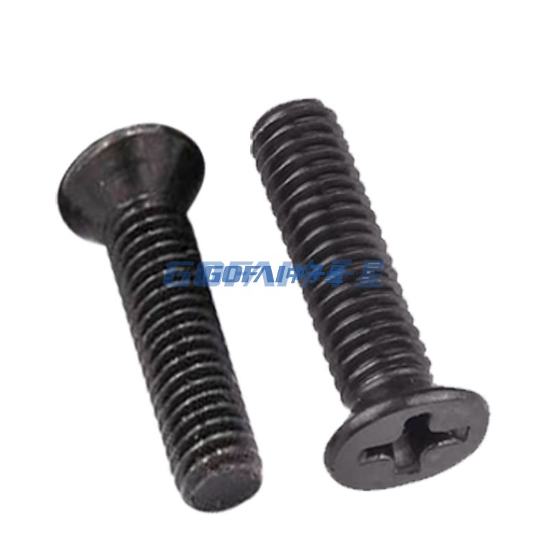 304 Stainless Steel Countersunk Head Cross Shaped Screw /Furniture Handle Screw/Black White Plastic Screw