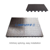 500*500*50 Floating Floor Vibration Insulation Pad High Elastic Rubber Vibration Insulation Pad