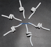 Oral Irrigator Flexible Spring Spiral Coiled Silicone Hose