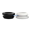 Through Hole Buckled Silicone Rubber Grommet Cable Bushing 
